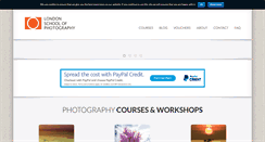 Desktop Screenshot of londonschoolofphotography.com